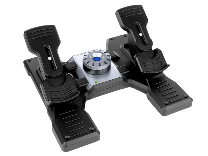 Right Rudder Pedal Picture Beginner Flight Sim Hardware Guide - Orbit